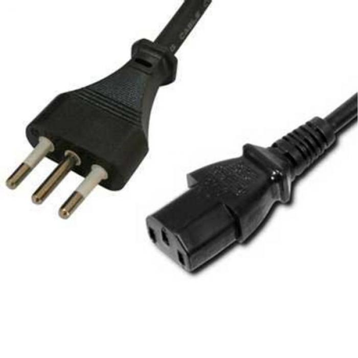 Кабел/адаптер Power cable computer, 1.8m Italyна ниска цена с бърза доставка - BestPC.BG