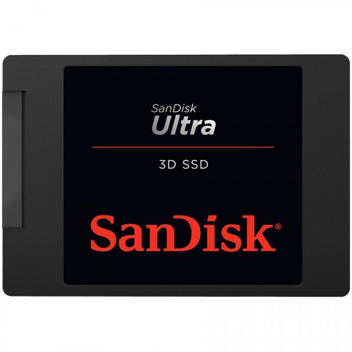 SANDISK Ultra 3D SSD 2TB - 2.5” SATA SSD, Up to 560MB-s Read - 530MB-s Writeна ниска цена с бърза доставка - BestPC.BG