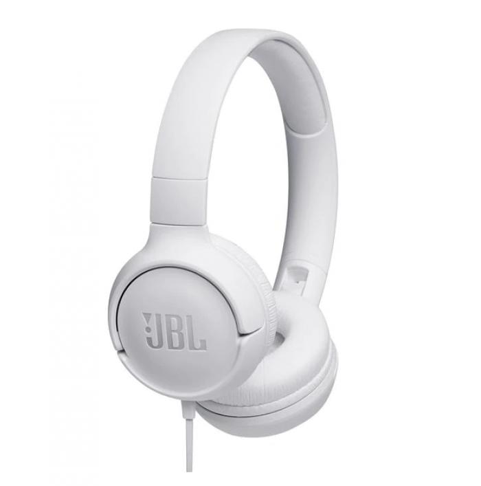Слушалки JBL T500 WHT HEADPHONESна ниска цена с бърза доставка - BestPC.BG