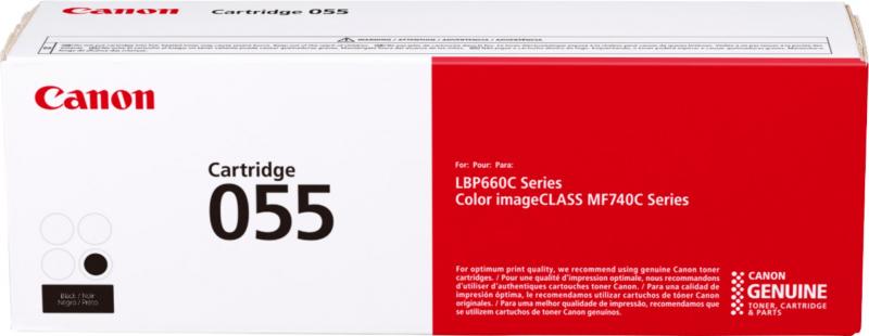 Тонер за лазерен принтер Canon CRG-055 BKна ниска цена с бърза доставка - BestPC.BG