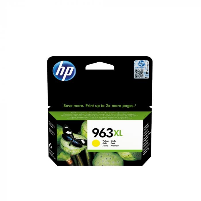 Касета с мастило HP 963XL High Yield Yellow Original Ink Cartridgeна ниска цена с бърза доставка - BestPC.BG
