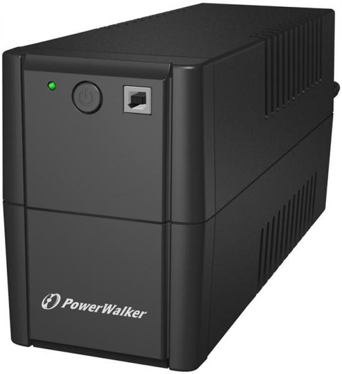 Непрекъсваемо захранване (UPS) UPS POWERWALKER  VI 850 SH, 850VA, Line Interactiveна ниска цена с бърза доставка - BestPC.BG