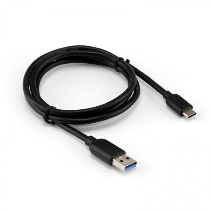 SBOX USB-20-TYPEC-2 :: USB 2.0 кабел, Type A - Type C, M-M, 2.0 м, черенна ниска цена с бърза доставка - BestPC.BG