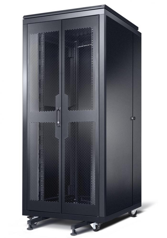 Шкаф за техника - Rack Formrack 19" Server rack 42U 800-1000mm, perforated front and back doorна ниска цена с бърза доставка - BestPC.BG