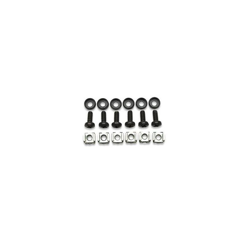 Аксесоар за шкаф Formrack M6 Caget nut, cup washer, screw, set=100 pcsна ниска цена с бърза доставка - BestPC.BG