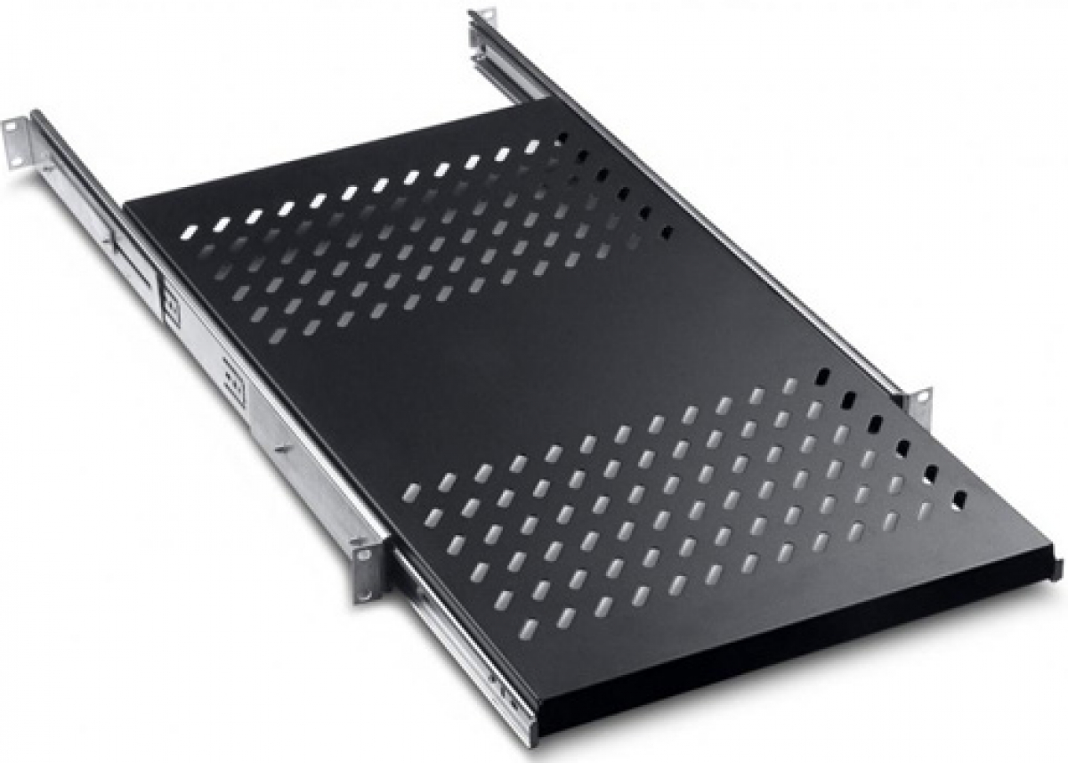 Formrack 19" плъзгащ се рафт 1000 мм, товароносимост 35 кг 1Uна ниска цена с бърза доставка - BestPC.BG