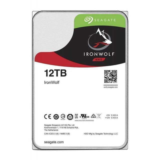 Хард диск Seagate IronWolf NAS 12TB SG ST12000VN0008на ниска цена с бърза доставка - BestPC.BG