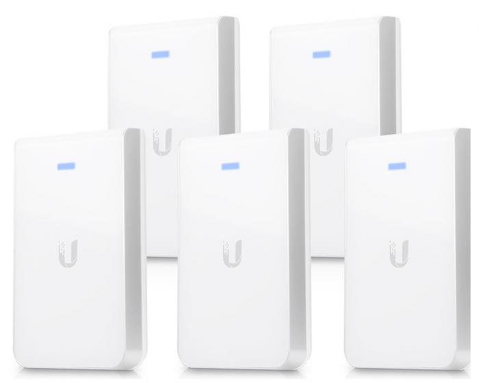 Точка за достъп Ubiquiti UAP-AC-IW, 2.4-5GHz, 300-867Mbit, 20dBm, 2x2 MIMO, Indoor, 5 в пакетна ниска цена с бърза доставка - BestPC.BG