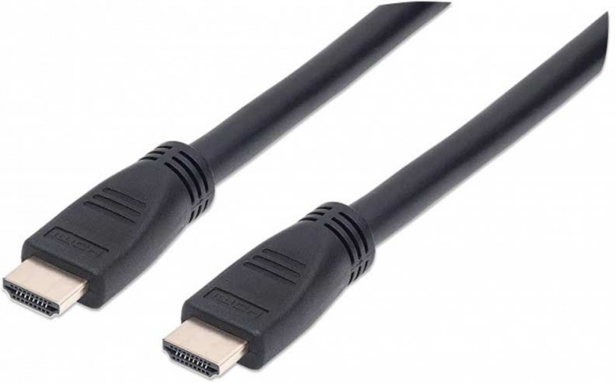 HDMI Кабел CL3 High Speed with Ethernet A-A M-M, черенна ниска цена с бърза доставка - BestPC.BG