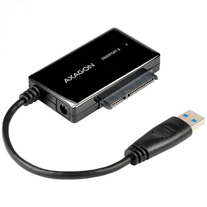 Кутия/Чекмедже за HDD AXAGON ADSA-FP3 USB3.0 - SATA 6G HDD FASTPort3 Adapter Incl. ACна ниска цена с бърза доставка - BestPC.BG