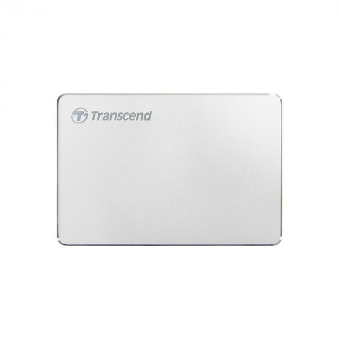 HDD външен Transcend 2TB, 2.5" Portable HDD, StoreJet C3S, Aluminum alloy, type Cна ниска цена с бърза доставка - BestPC.BG