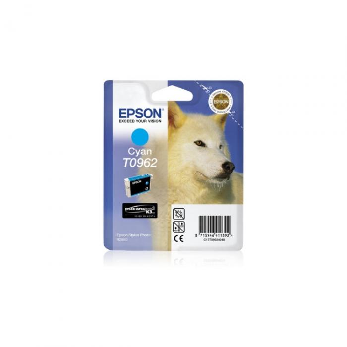 Касета с мастило Epson Singlepack Cyan T096240на ниска цена с бърза доставка - BestPC.BG