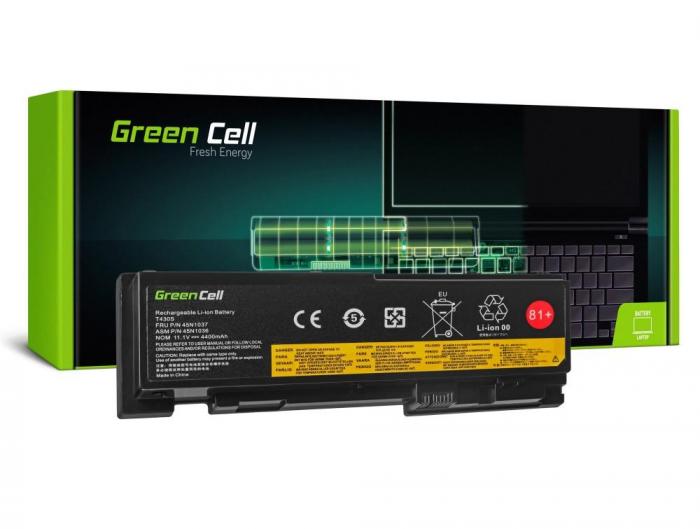 Батерия за лаптоп Lenovo ThinkPad T430S T430SI 42T4844 11.1V 4400mAh GREEN CELLна ниска цена с бърза доставка - BestPC.BG
