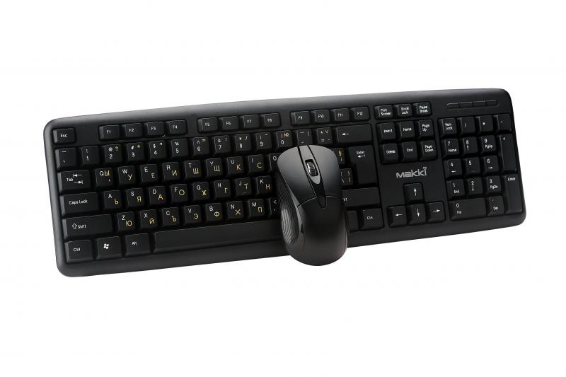 Клавиатура Makki COMBO Keyboard+Mouse USB BG - MAKKI-KM-003на ниска цена с бърза доставка - BestPC.BG