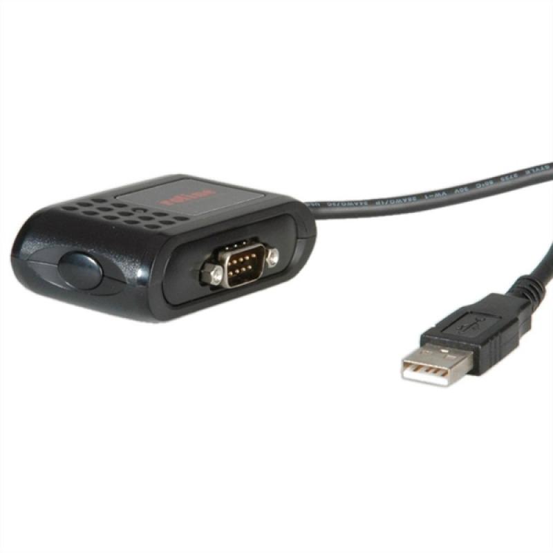 Кабел/адаптер USB to 2xSERIAL DB9M converter, Roline 12.02.1048на ниска цена с бърза доставка - BestPC.BG