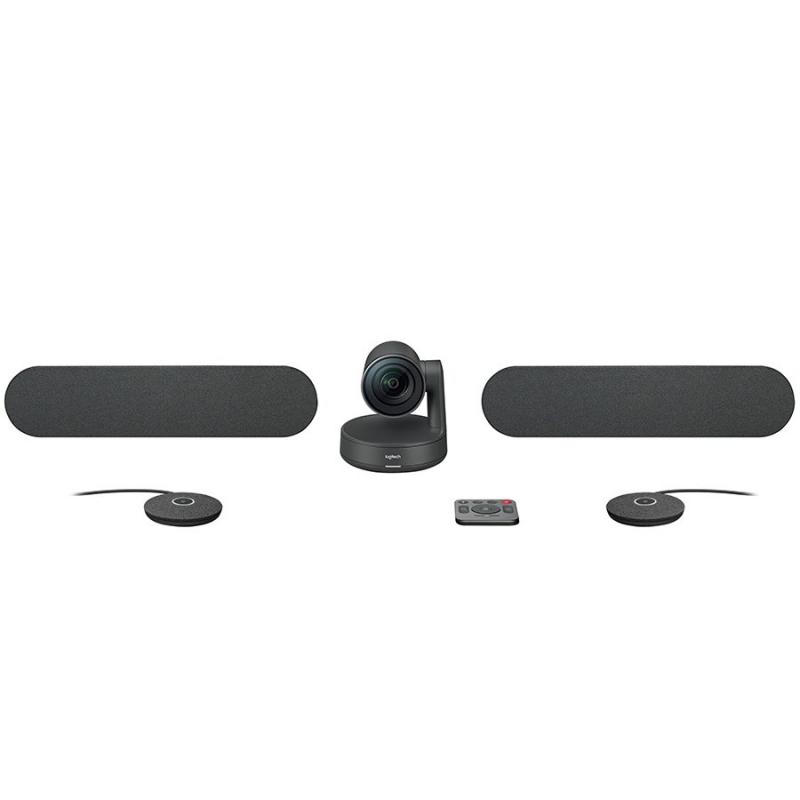 Уеб камера LOGITECH Rally Ultra-HD ConferenceCam - BLACK - USB - PLUGC - EMEAна ниска цена с бърза доставка - BestPC.BG