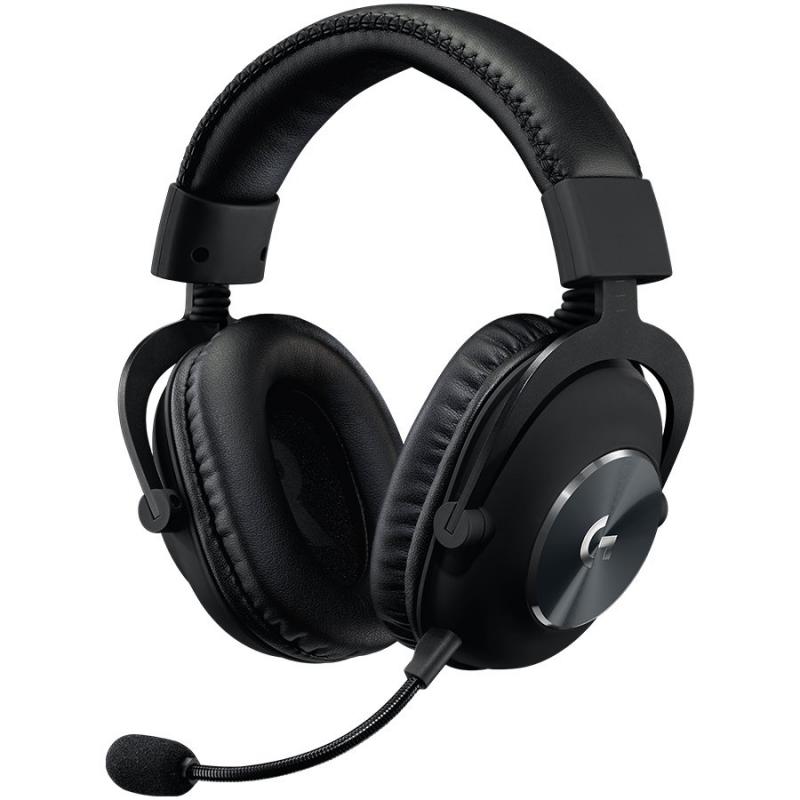 Слушалки Геймърски LOGITECH G PRO X Wired Gaming Headset - Blue Mic - BLACK - USB DAC, чернина ниска цена с бърза доставка - BestPC.BG