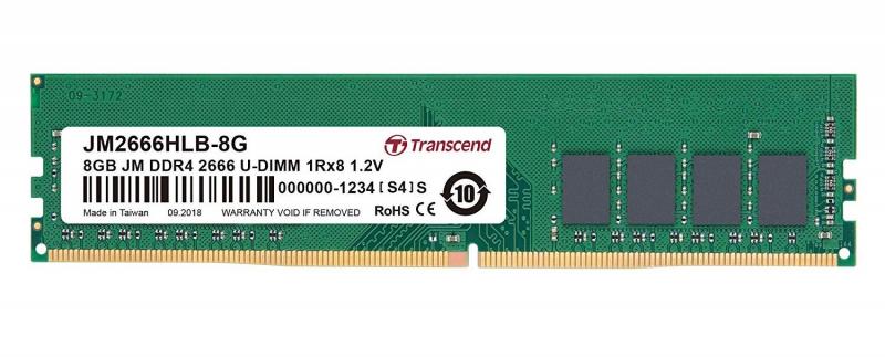 Памет Transcend 16GB JM DDR4 2666Mhz U-DIMM 2Rx8 1Gx8 CL19 1.2Vна ниска цена с бърза доставка - BestPC.BG