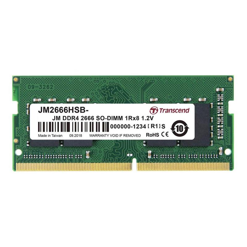 Памет 16GB DDR4 SoDIMM 2666 Transcendна ниска цена с бърза доставка - BestPC.BG
