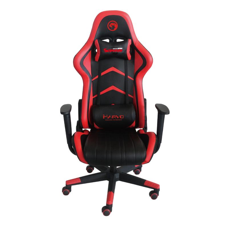 Marvo геймърски стол Gaming Chair CH-106 Черен/Червенна ниска цена с бърза доставка - BestPC.BG