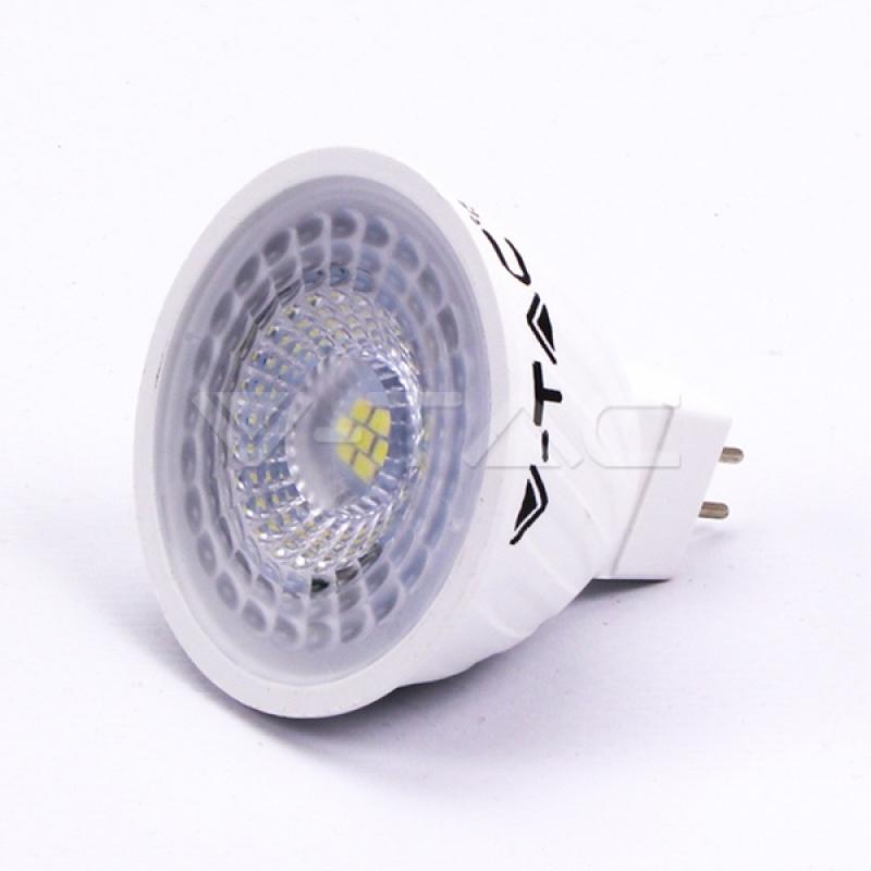 V-Tac LED Крушка 204 - 6.5W GU5.3 Samsung 3000Kна ниска цена с бърза доставка - BestPC.BG