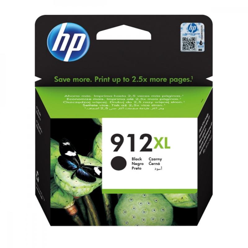 Касета с мастило HP 912XL High Yield Black Original Ink Cartridgeна ниска цена с бърза доставка - BestPC.BG