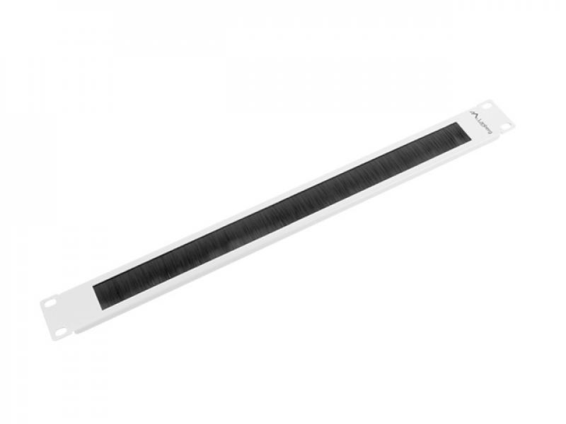 Аксесоар за шкаф Lanberg 19" brush panel 1U, greyна ниска цена с бърза доставка - BestPC.BG