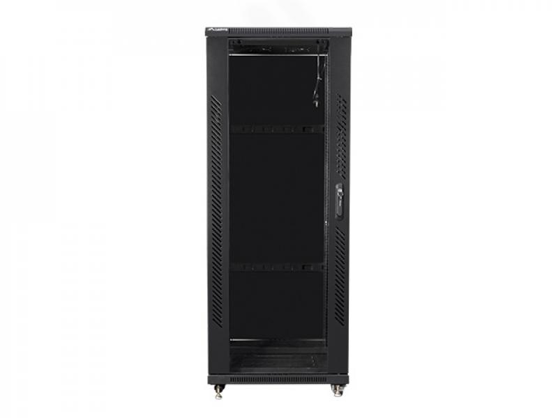 Шкаф за техника - Rack Lanberg rack cabinet 19" free-standing 32U - 600x800 self-assembly flat pack, blackна ниска цена с бърза доставка - BestPC.BG