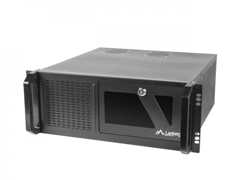 Сървърен компонент Lanberg rackmount server chassis ATX 450-08 19"-4Uна ниска цена с бърза доставка - BestPC.BG