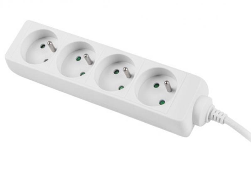 Контакт Lanberg power strip 1.5m, 4 sockets, french quality-grade copper cable, whiteна ниска цена с бърза доставка - BestPC.BG