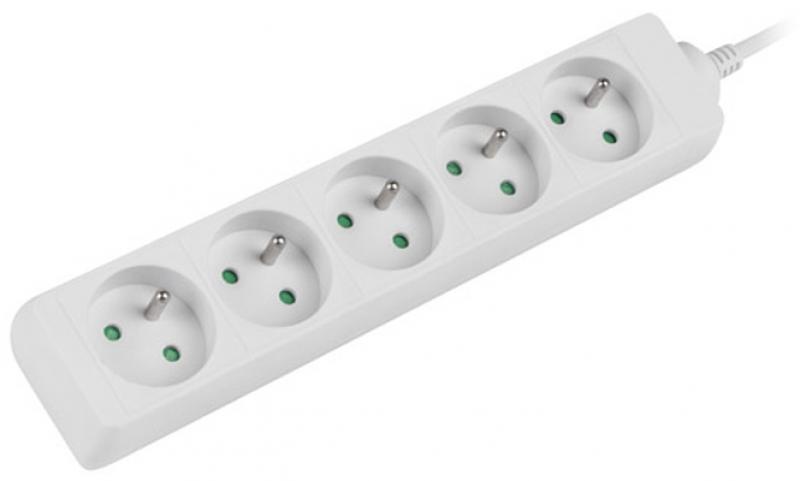 Контакт Lanberg power strip 1.5m, 5 sockets, french quality-grade copper cable, whiteна ниска цена с бърза доставка - BestPC.BG