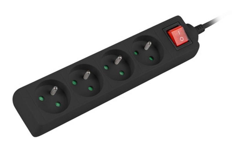 Контакт Lanberg power strip 1.5m, 4 sockets, french with circuit breaker quality-grade copperна ниска цена с бърза доставка - BestPC.BG