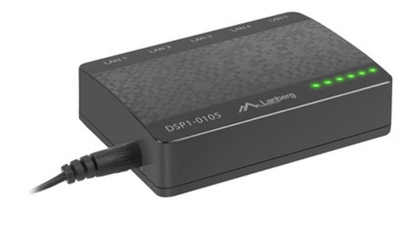 Комутатор/Суич Lanberg switch DSP1-0105 5-port, 100MB-sна ниска цена с бърза доставка - BestPC.BG