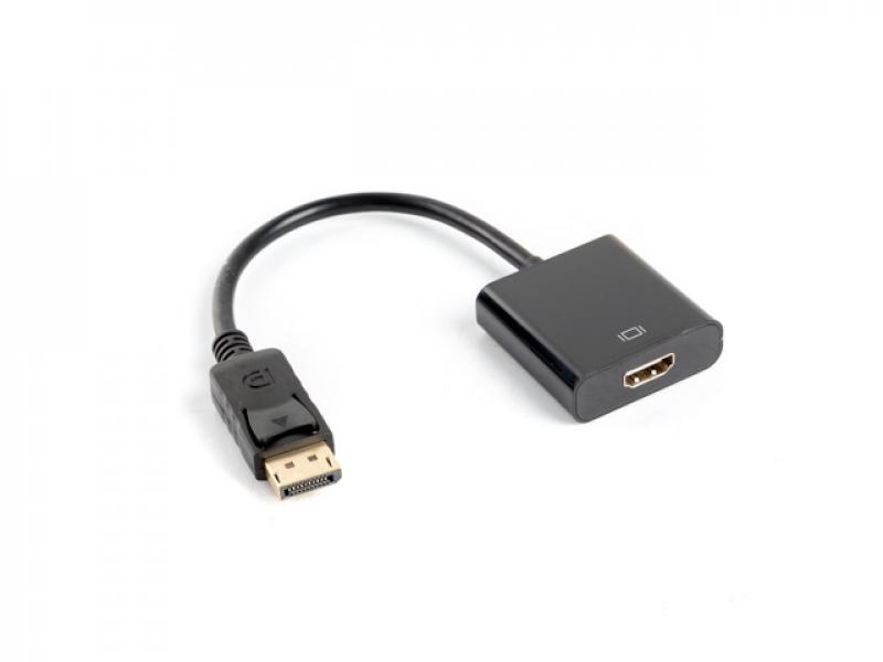 Кабел/адаптер Lanberg adapter display port (m) -- HDMI (f), 10cm cableна ниска цена с бърза доставка - BestPC.BG