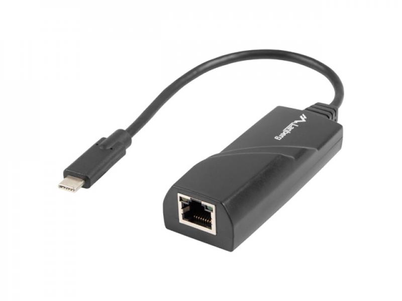 Мрежова LAN карта/адаптер Lanberg USB type-c 3.1 LAN adapter 1GBна ниска цена с бърза доставка - BestPC.BG