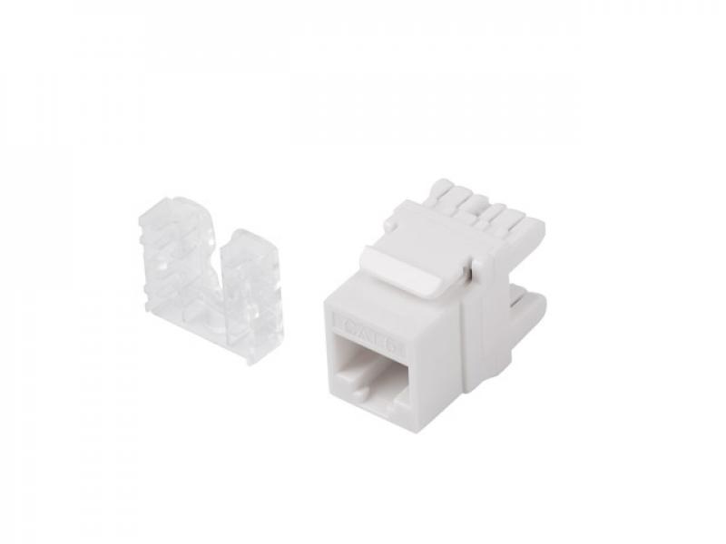 Конектор / букса Lanberg keystone module RJ45 180° UTP CAT.6на ниска цена с бърза доставка - BestPC.BG