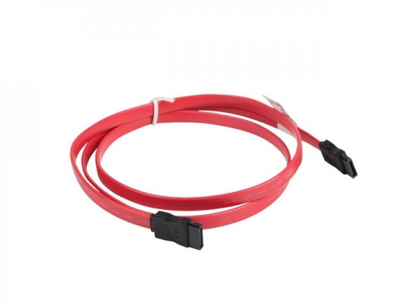 Кабел/адаптер Lanberg SATA DATA III (6GB-S) F-F cable 100cm, redна ниска цена с бърза доставка - BestPC.BG