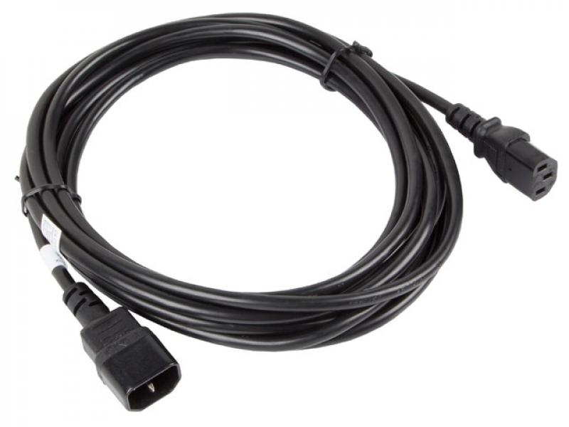 Кабел/адаптер Lanberg extension power supply cable IEC 320 C13 -- C14 5m VDE, blackна ниска цена с бърза доставка - BestPC.BG