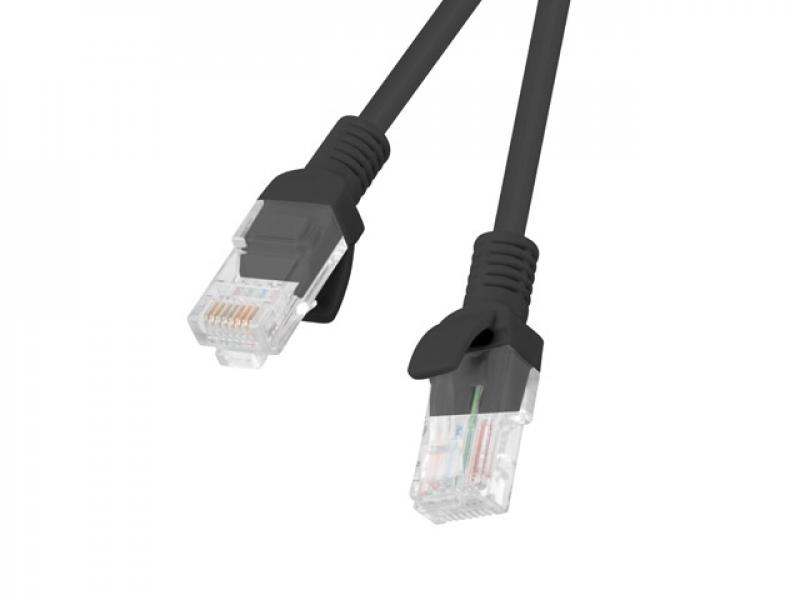Медна пач корда Lanberg patch cord CAT.6 1.5m, blackна ниска цена с бърза доставка - BestPC.BG