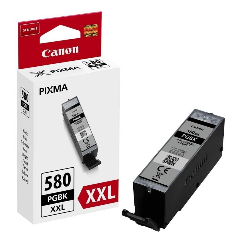 Касета с мастило Canon PGI-580XXL PGBKна ниска цена с бърза доставка - BestPC.BG