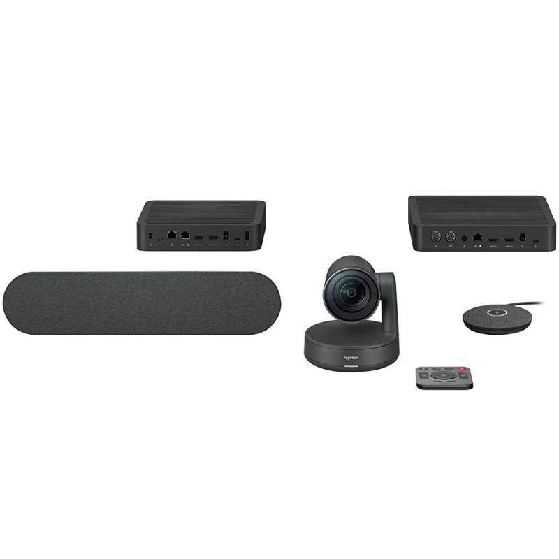 Уеб камера LOGITECH RALLY ULTRA-HD CONFERENCE CAM BLACK - EMEAна ниска цена с бърза доставка - BestPC.BG