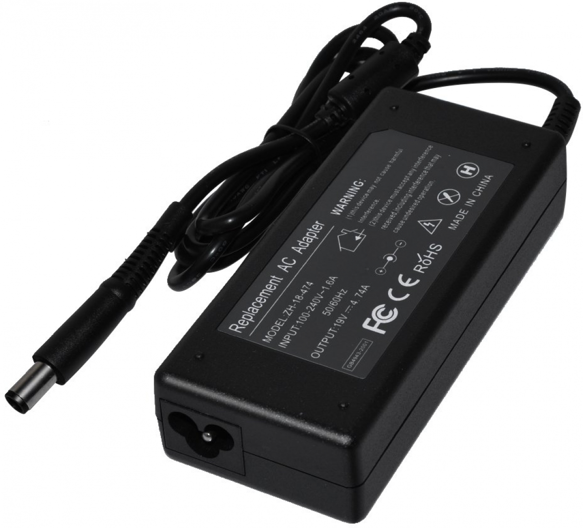 Захранване за лаптоп Makki заместител Laptop Adapter HP 19V 4.74A 90W 7.4x5.0mm - MAKKI-NA-H-07на ниска цена с бърза доставка - BestPC.BG