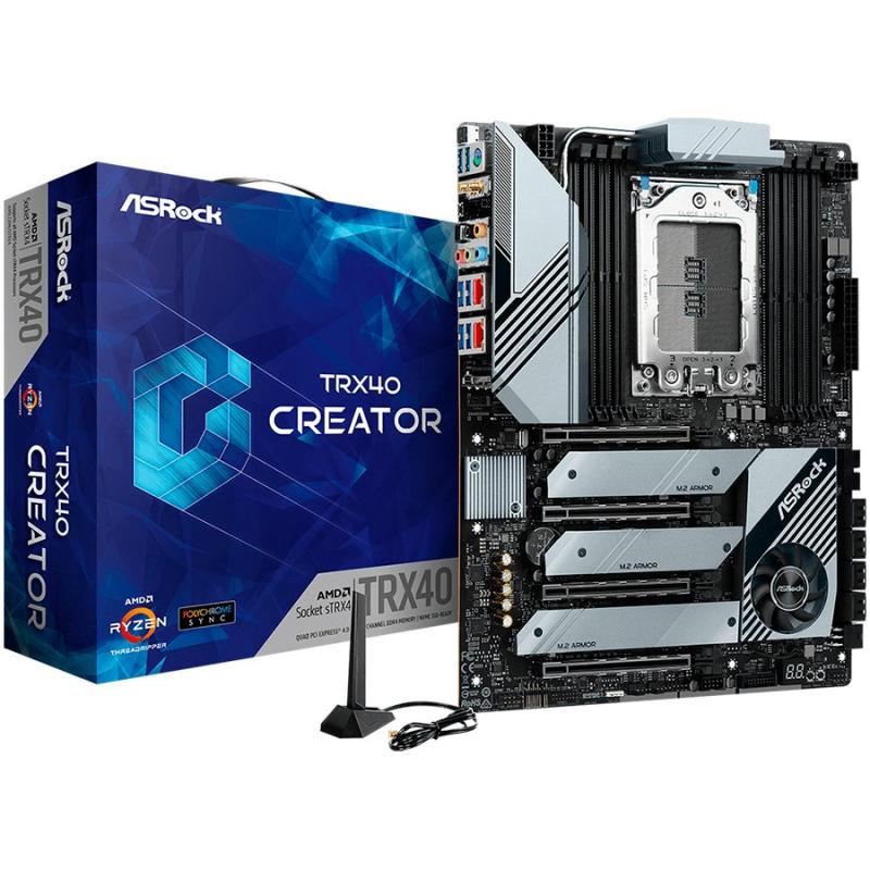 Дънна платка: ASROCK TRX40 Creatorна ниска цена с бърза доставка - BestPC.BG