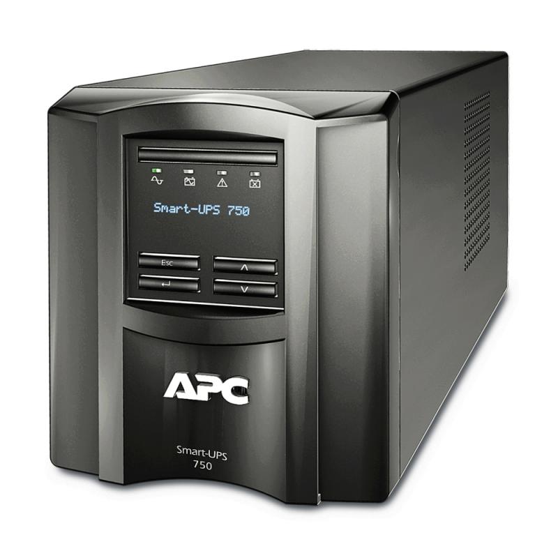 Непрекъсваемо захранване (UPS) APC Smart-UPS 750VA LCD 230V with SmartConnectна ниска цена с бърза доставка - BestPC.BG
