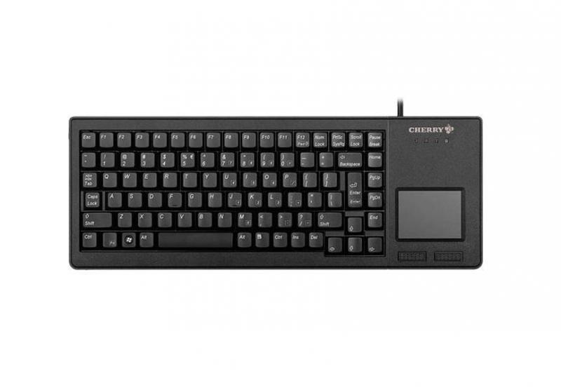 Жична индустриална клавиатура CHERRY G84-5500 XS с тъч пад, чернана ниска цена с бърза доставка - BestPC.BG