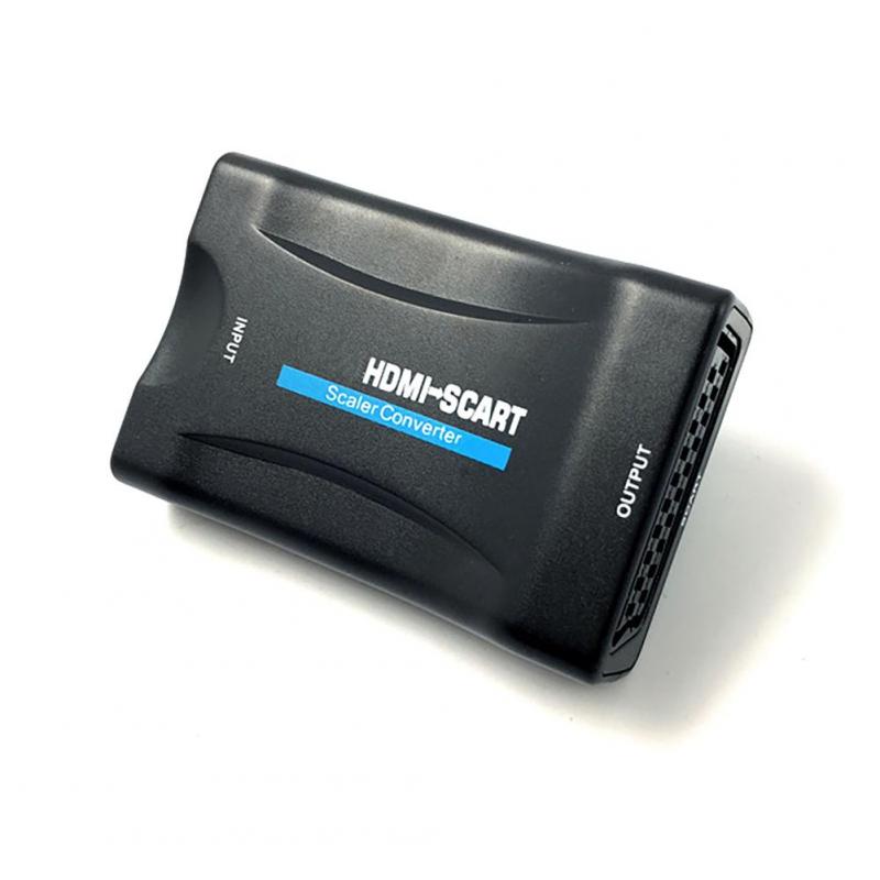 Кабел/адаптер Видео конвертор Estillo ASK-ST001, Scart женско - HDMI женско, Черенна ниска цена с бърза доставка - BestPC.BG