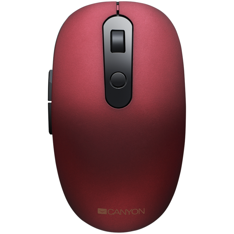 Мишка Canyon CNS-CMSW09R - 2 in 1 Wireless optical mouse with 6 buttons червена/чернана ниска цена с бърза доставка - BestPC.BG