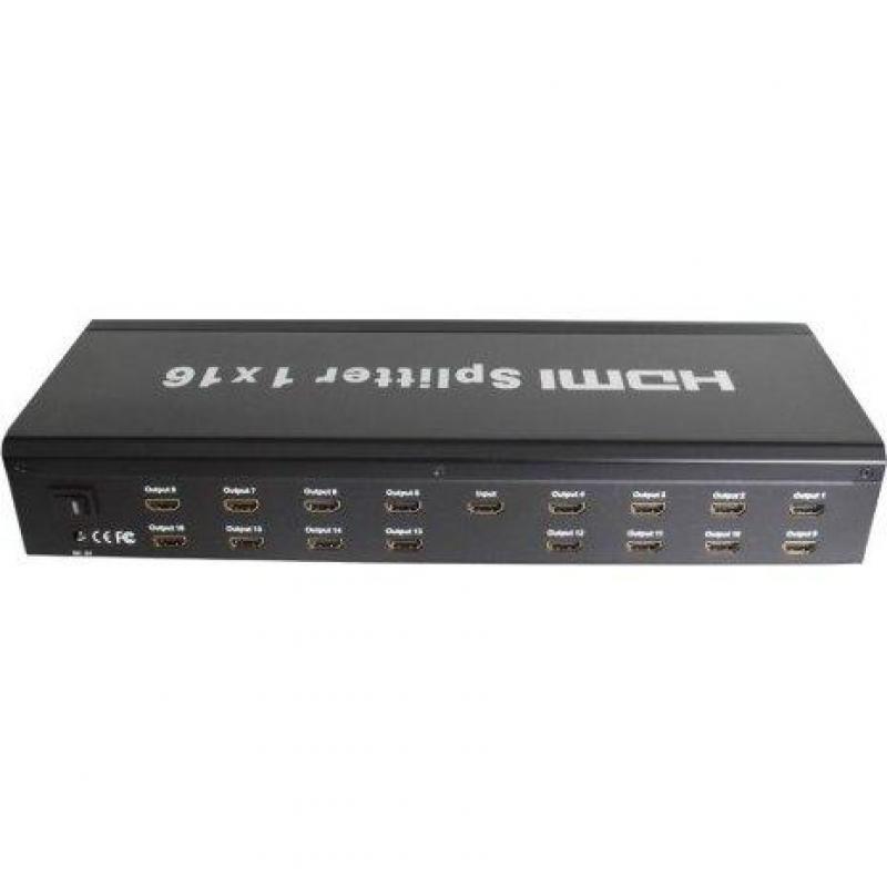Кабел/адаптер HDMI сплитер ESTILLO, HDSP0116M, 1-16на ниска цена с бърза доставка - BestPC.BG