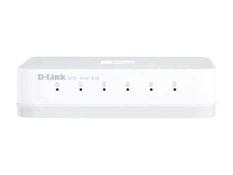 Комутатор/Суич D-Link GO-SW-5E-E, 5 портов 10-100на ниска цена с бърза доставка - BestPC.BG