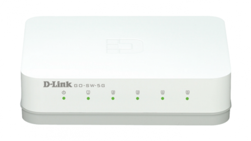 Комутатор/Суич D-Link GO-SW-5G-E, 5 портов 10-100-1000на ниска цена с бърза доставка - BestPC.BG